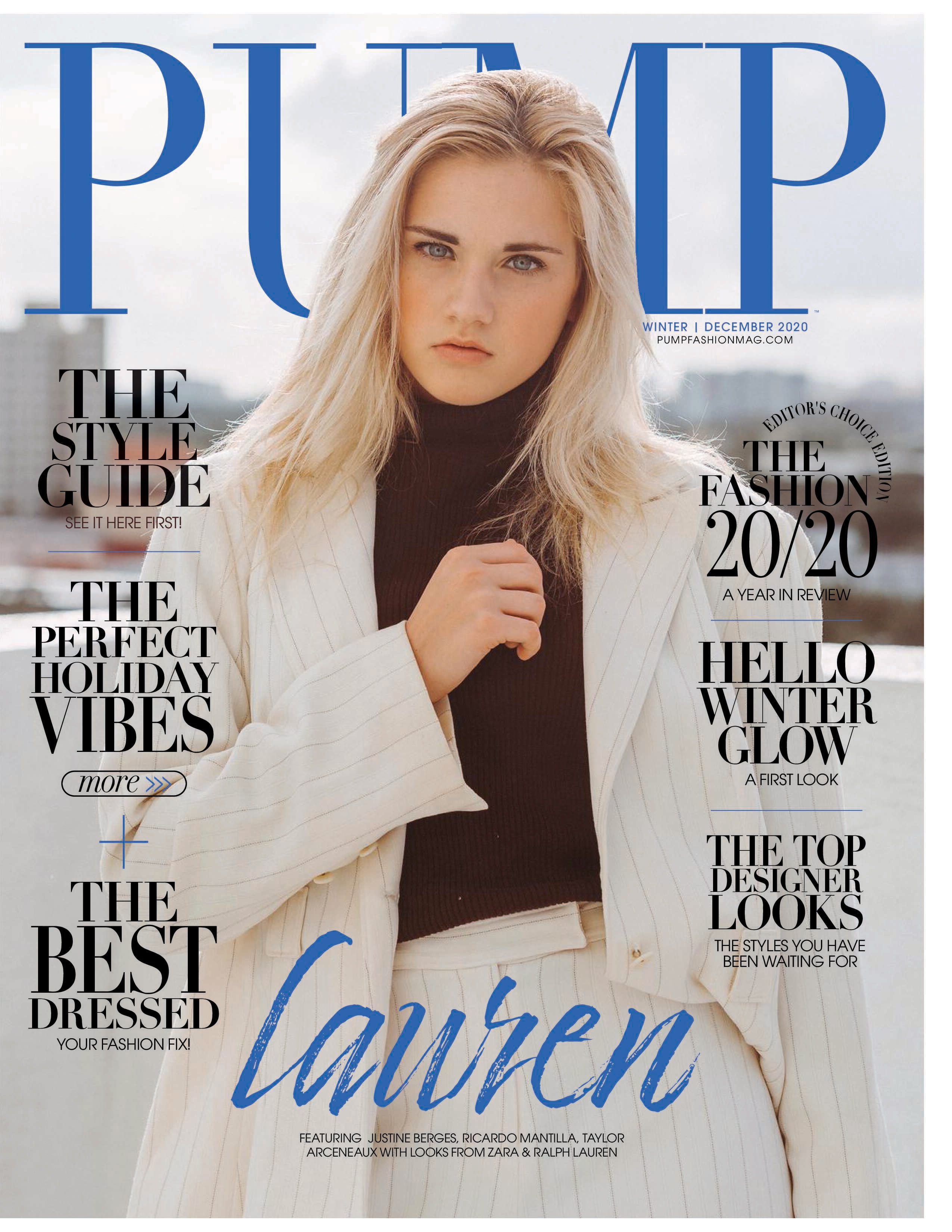Magazine Cover — PUMP Magazine